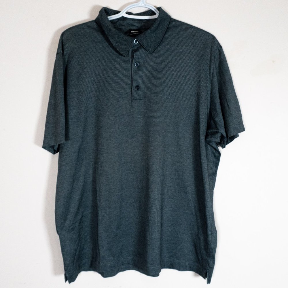 Hugo Boss Polo Golf Shirt Collard Short Sleeve